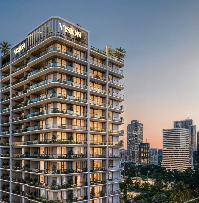 Exterior at Vista by Vision in Dubai