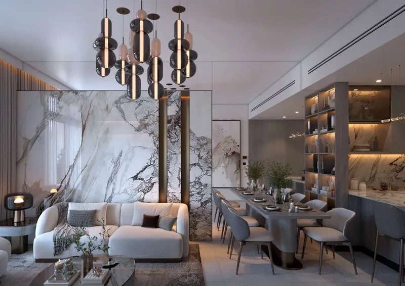 Interior at Vista by Vision in Dubai