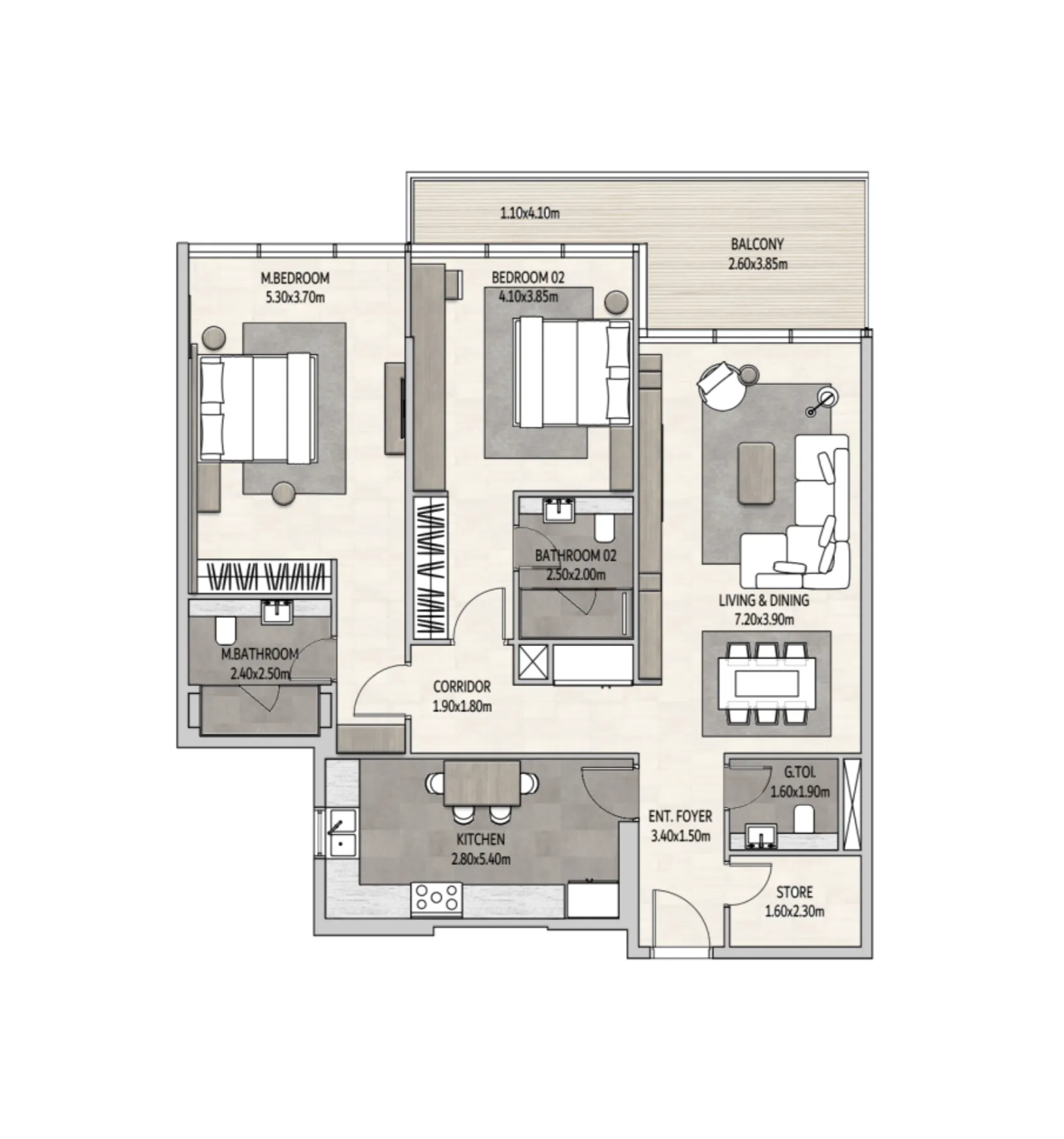 Esnad Management Vista Del Mar floor plan