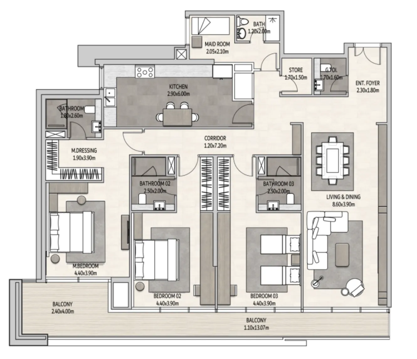 Esnad Management Vista Del Mar floor plan