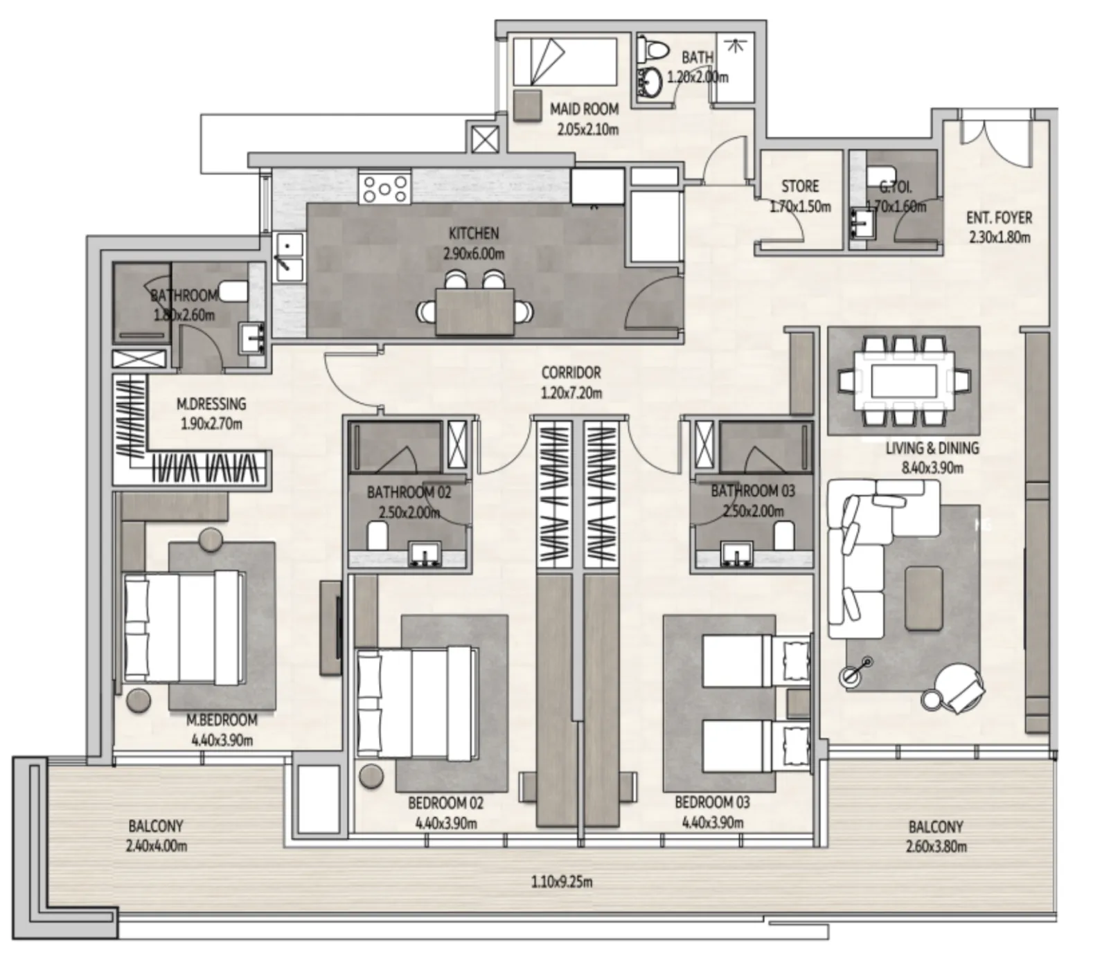 Esnad Management Vista Del Mar floor plan