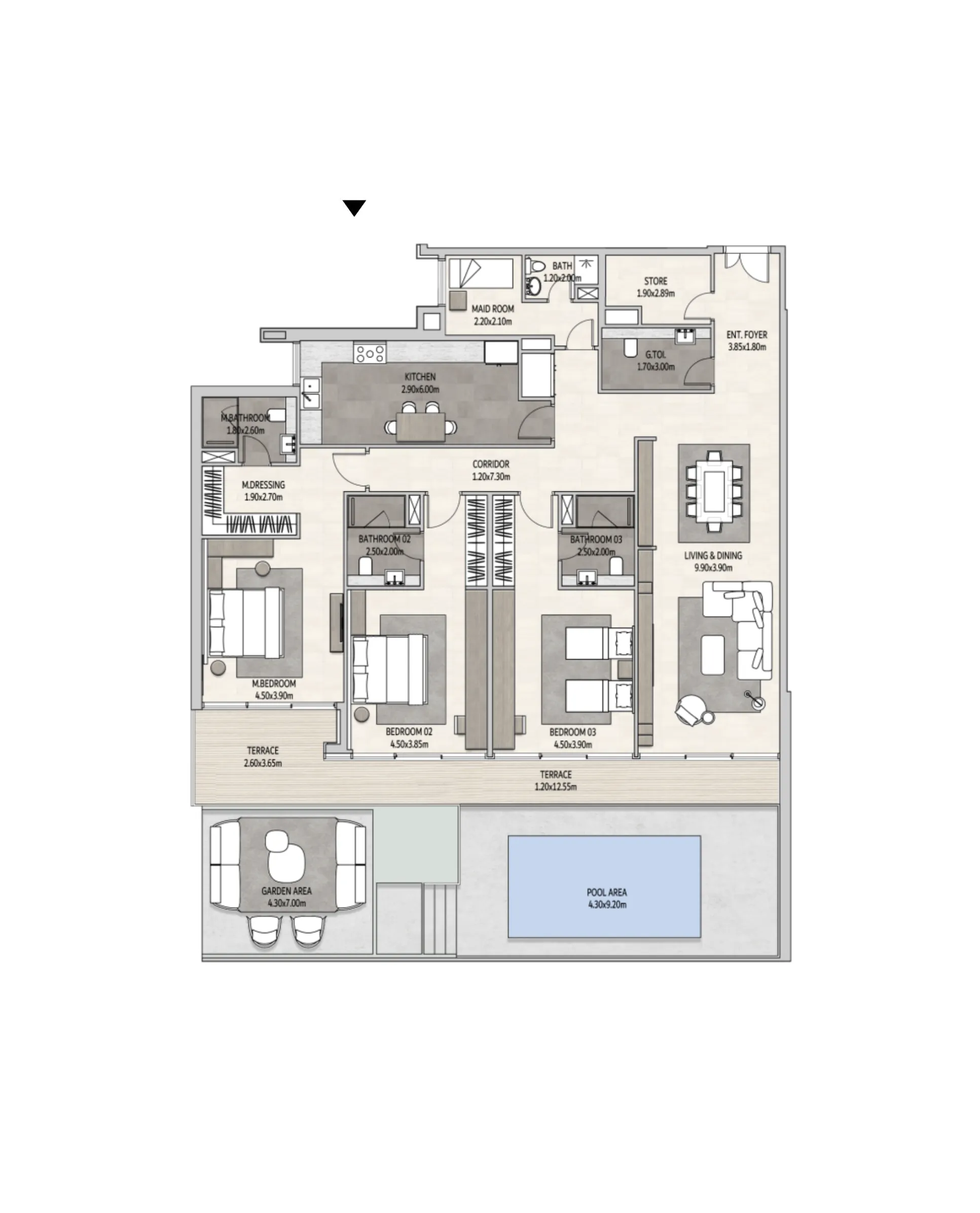 Esnad Management Vista Del Mar floor plan