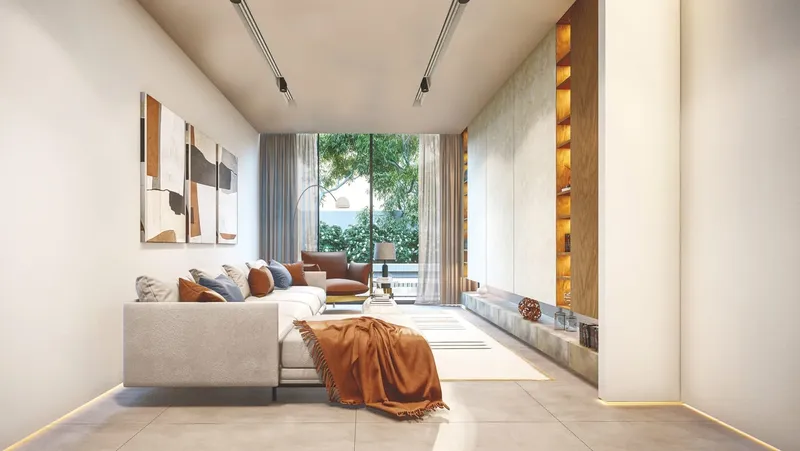 Interior at Vista Del Mar in Yas Island Abu Dhabi