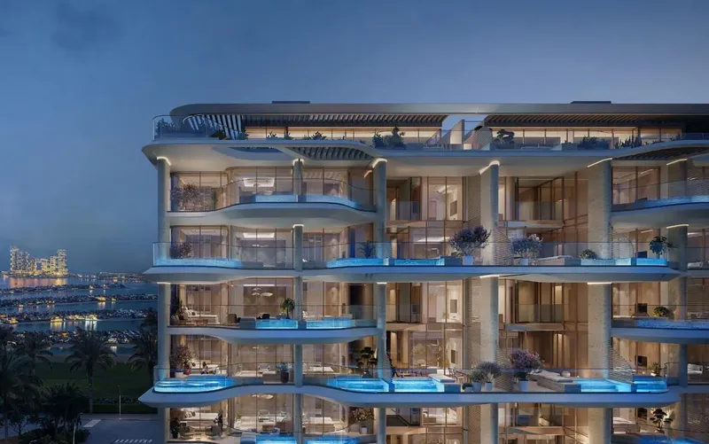 Exterior at Vitalia Palm Jumeirah Residences in Palm Jumeirah Dubai