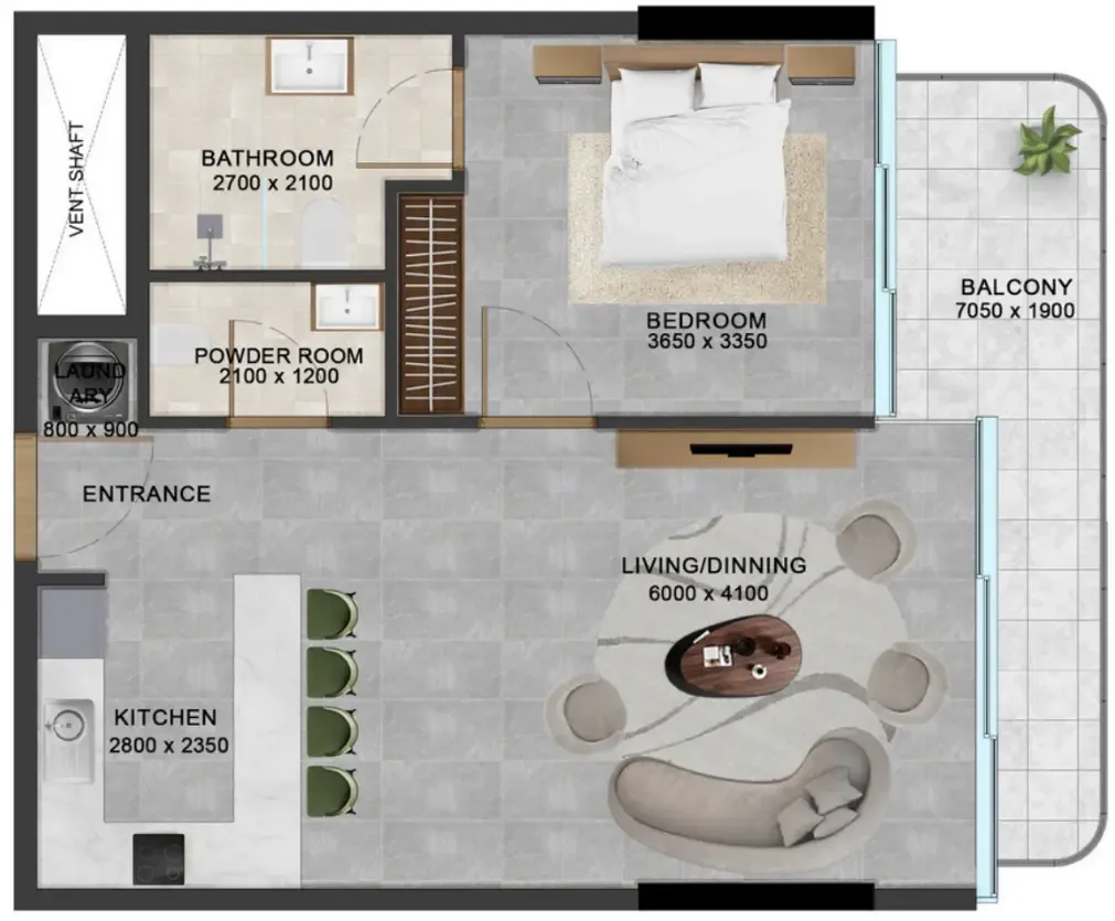 Meteora Developers Vivanti Residences by Meteora floor plan