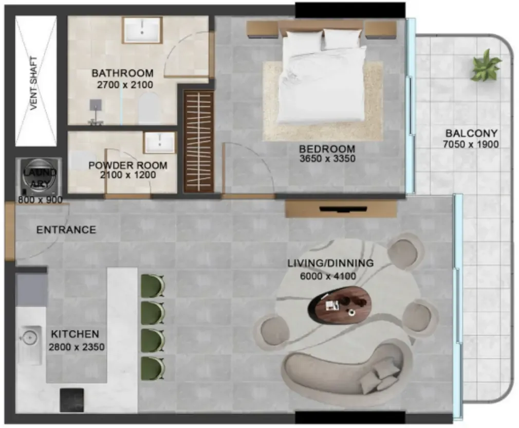 Meteora Developers Vivanti Residences by Meteora floor plan