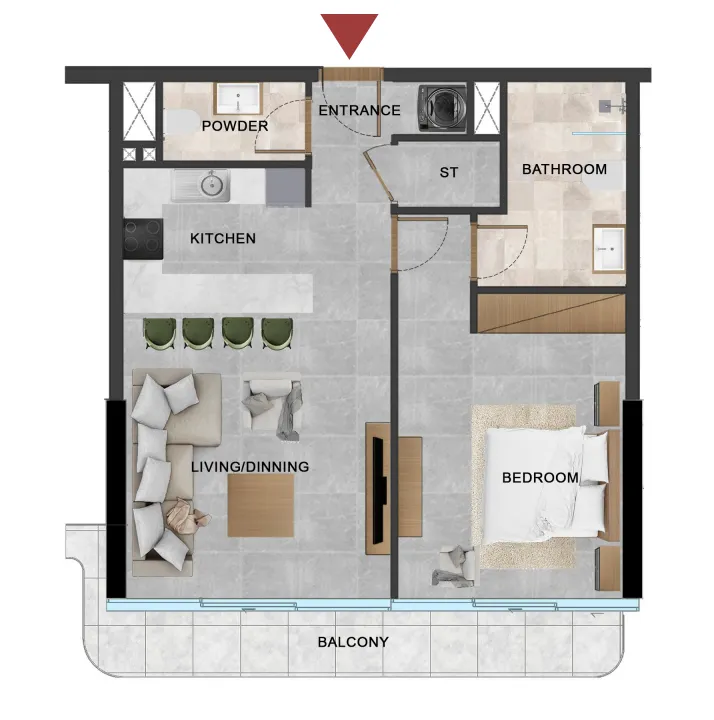 Meteora Developers Vivanti Residences by Meteora floor plan