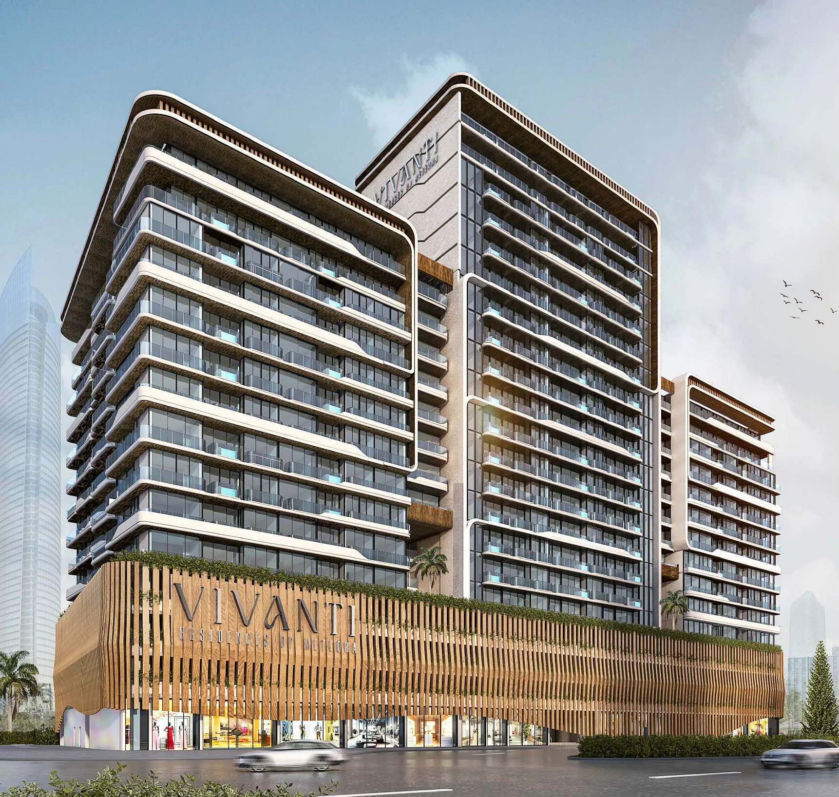 Exterior at Vivanti Residences by Meteora in JVC (Jumeirah Village Circle) Dubai