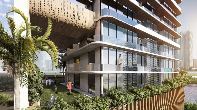 Exterior at Vivanti Residences by Meteora in JVC (Jumeirah Village Circle) Dubai