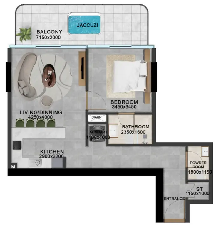 Meteora Developers Vivanti Residences by Meteora floor plan