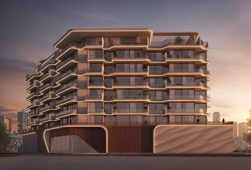 Exterior at Vivo South in Dubai Industrial City Dubai