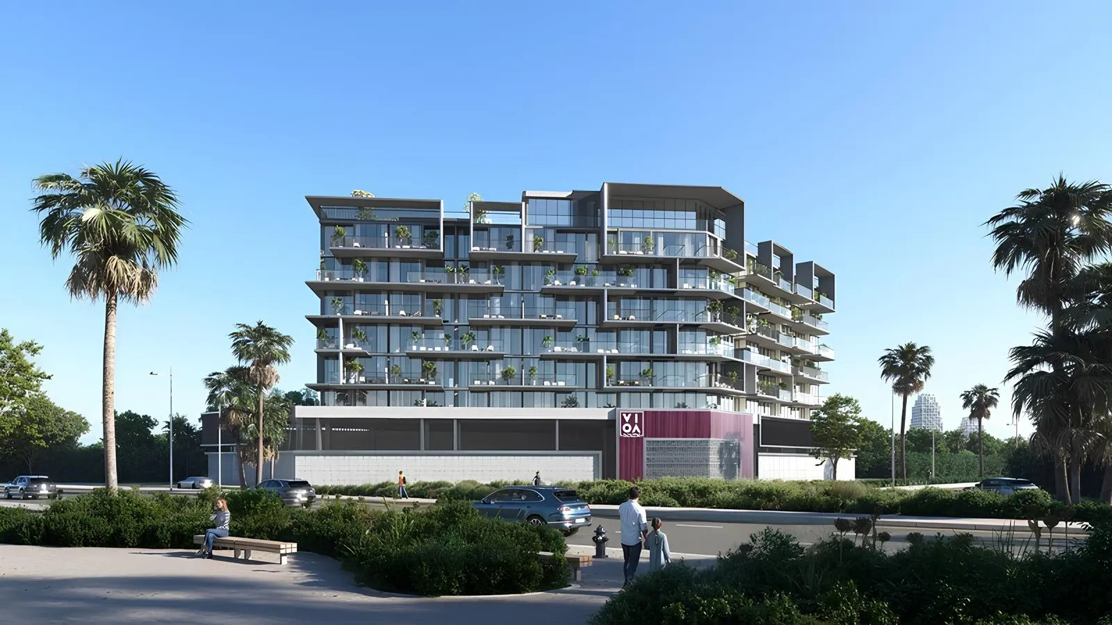 Exterior at Vivo South in Dubai Industrial City Dubai