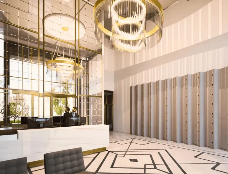 Lobby at VOI Residence in Dubai South Dubai