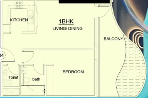 Tiger Group Volga Tower floor plan
