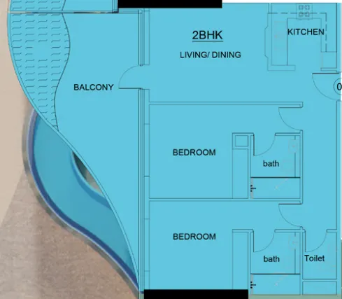Tiger Group Volga Tower floor plan