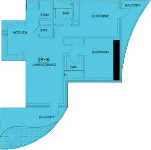 Tiger Group Volga Tower floor plan