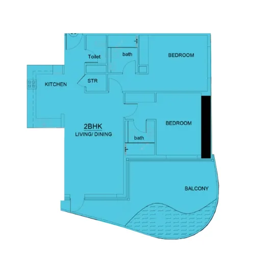 Tiger Group Volga Tower floor plan