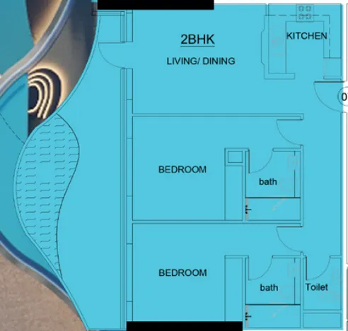 Tiger Group Volga Tower floor plan