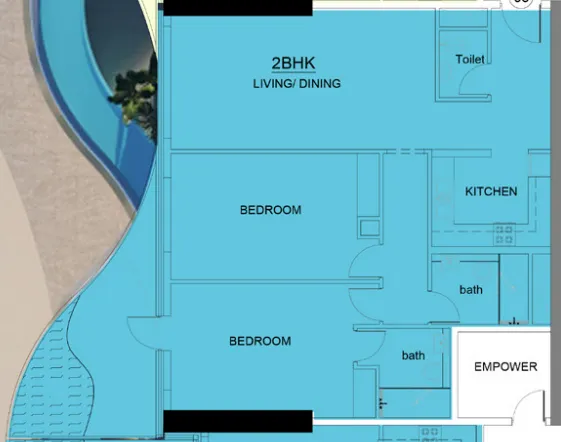 Tiger Group Volga Tower floor plan