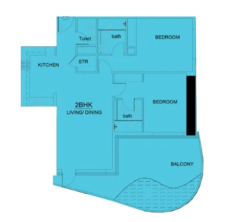 Tiger Group Volga Tower floor plan