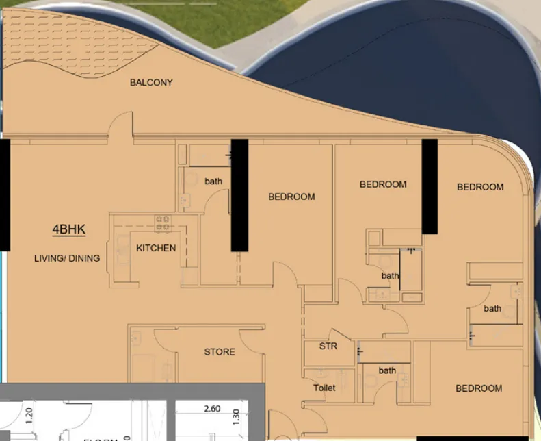 Tiger Group Volga Tower floor plan