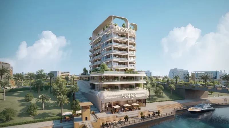 Exterior at Volna by Kasco in Al Jaddaf Waterfront Dubai