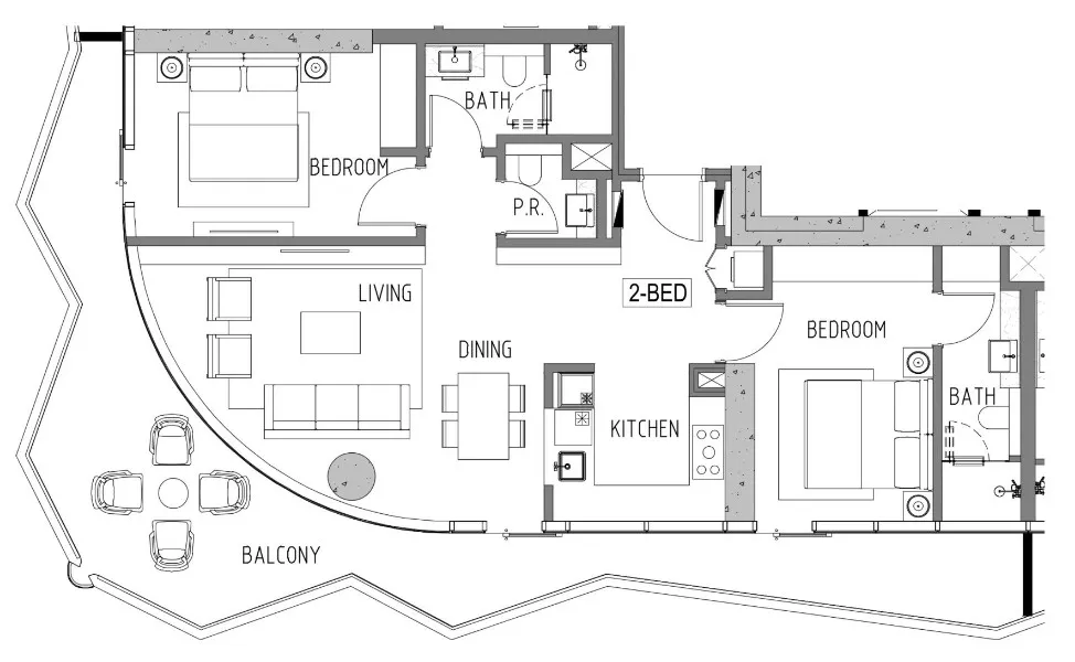 DAMAC Volta floor plan