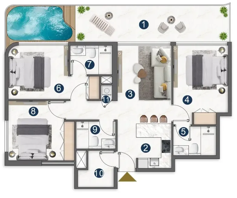 Pantheon Voxa Pantheon floor plan