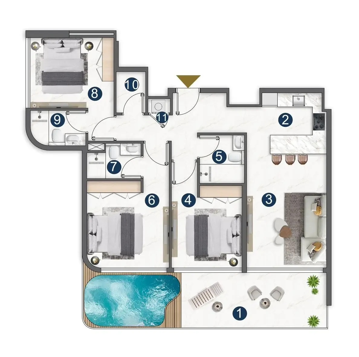 Pantheon Voxa Pantheon floor plan