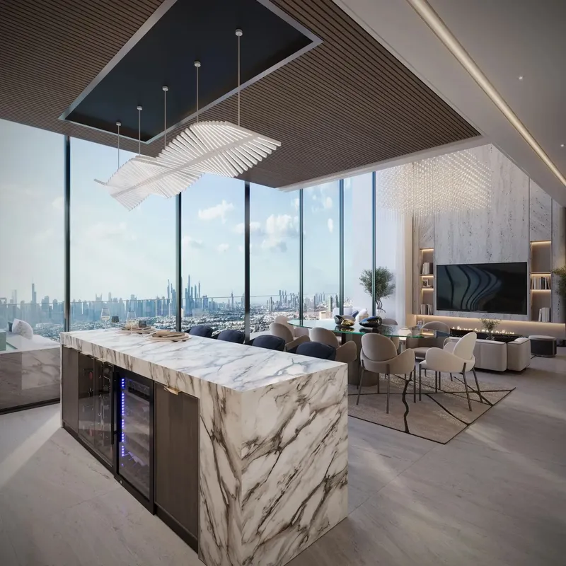 Interior at Voxa Pantheon in JVT (Jumeirah Village Triangle) Dubai