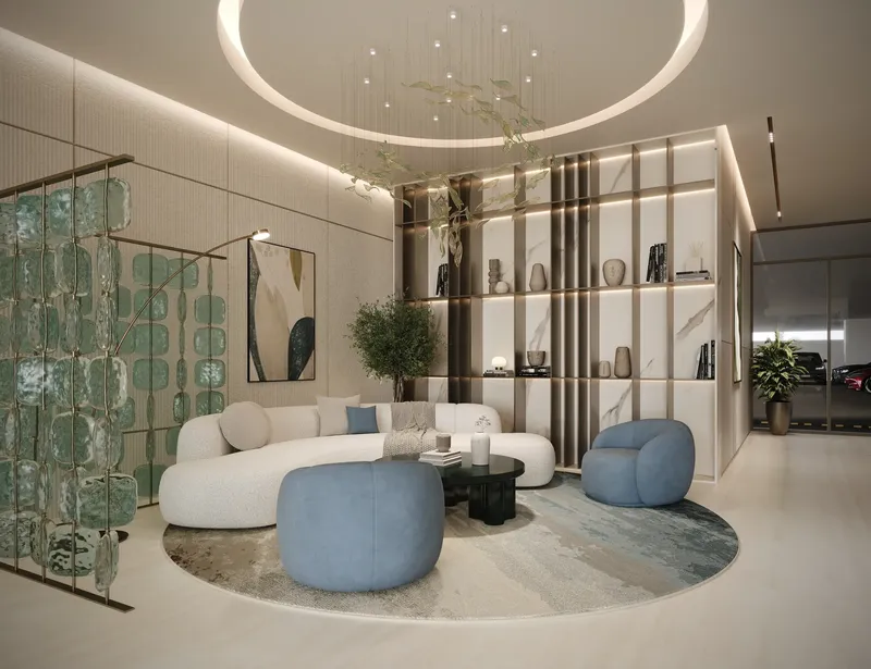 Lobby at Vue Dorée in Dubai