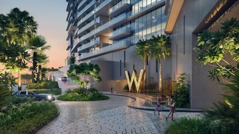 Exterior at W Hotels and Residences Al Marjan in Ras Al Khaimah