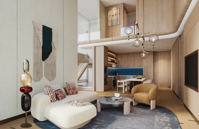 Interior at W Hotels and Residences Al Marjan in Ras Al Khaimah