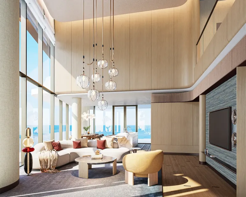 Interior at W Hotels and Residences Al Marjan in Ras Al Khaimah