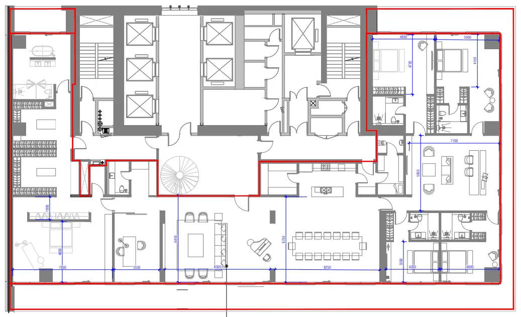 Arada W The Residences by Arada floor plan