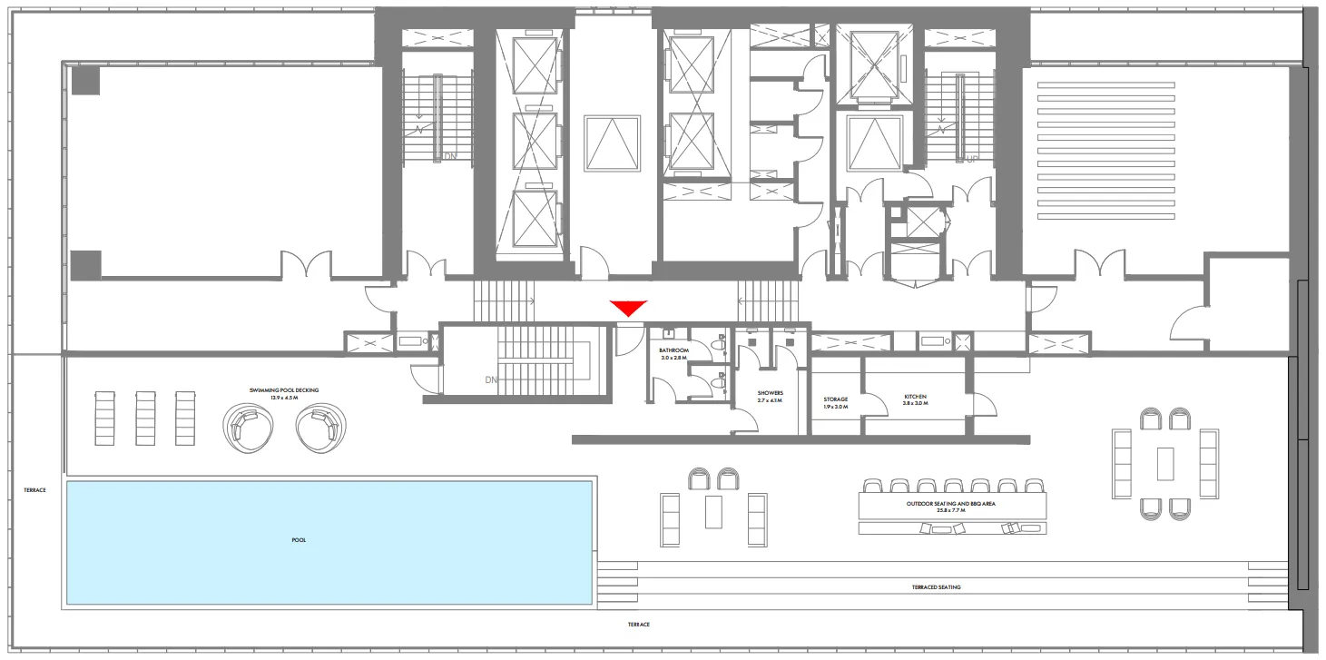 Arada W The Residences by Arada floor plan