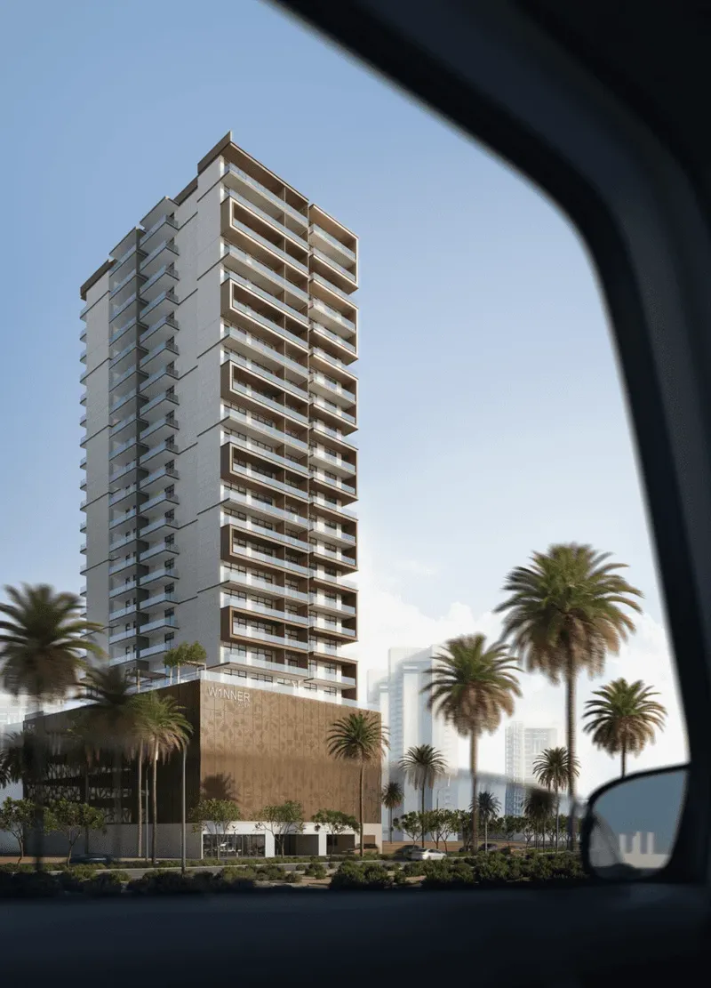 Exterior at W1NNER Tower in JVT (Jumeirah Village Triangle) Dubai