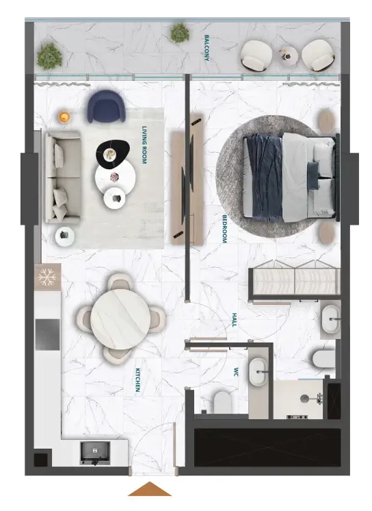 HRE Development Wadi Hills floor plan