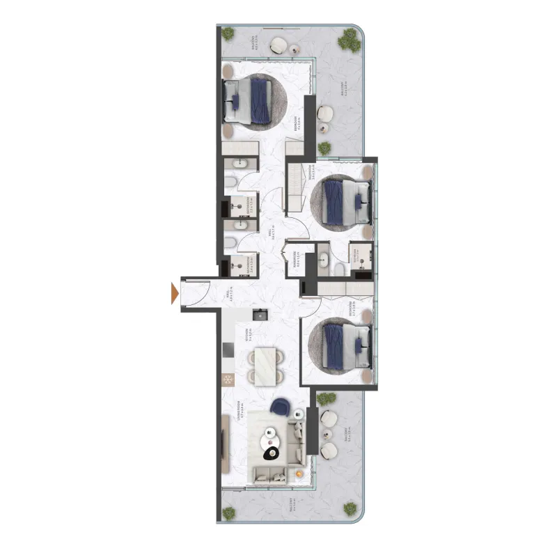 HRE Development Wadi Hills floor plan