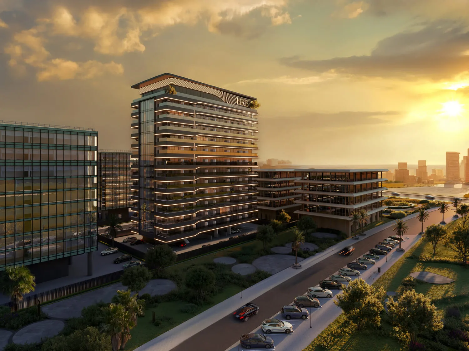 HRE Development Wadi Hills Exterior