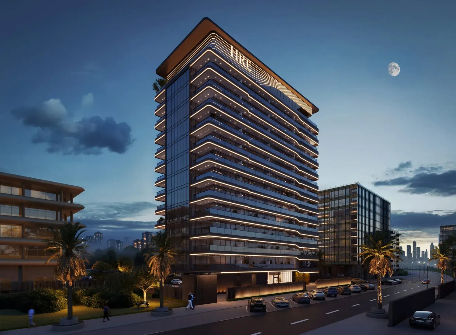 wadi hills dubai project exterior Exterior at Wadi Hills in Dubai