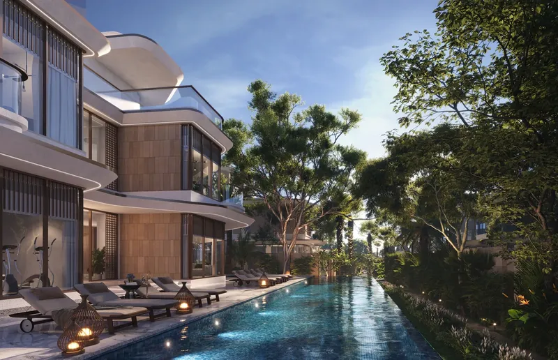 Exterior at Wadi Villas in MBR District 11 (Meydan South) Dubai