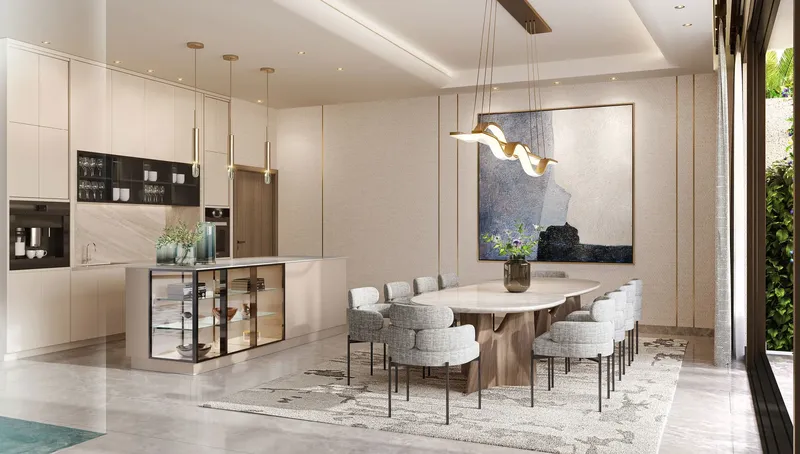 Interior at Wadi Villas in MBR District 11 (Meydan South) Dubai