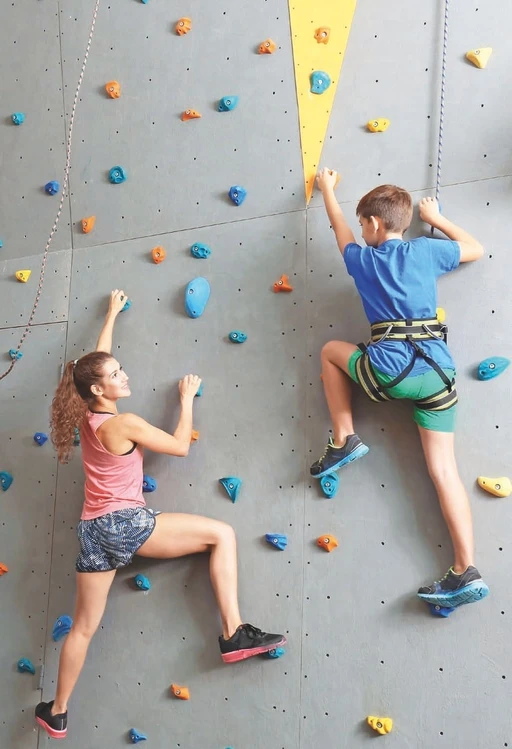 Wall Climbing amenity image at Sportz