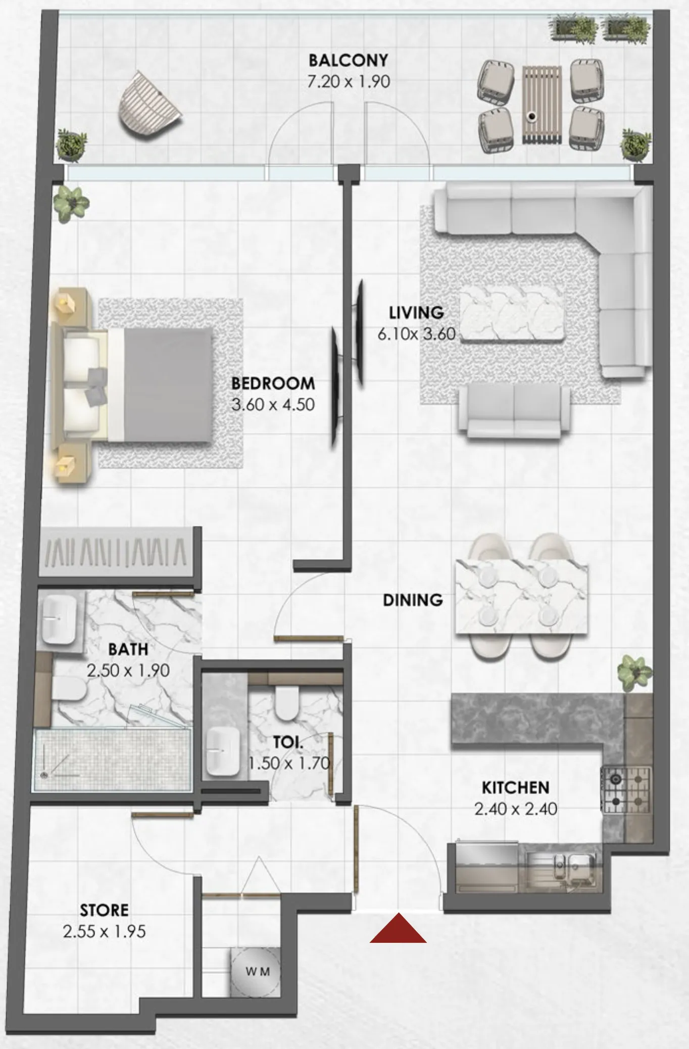 SIDO Development Waref Residences floor plan