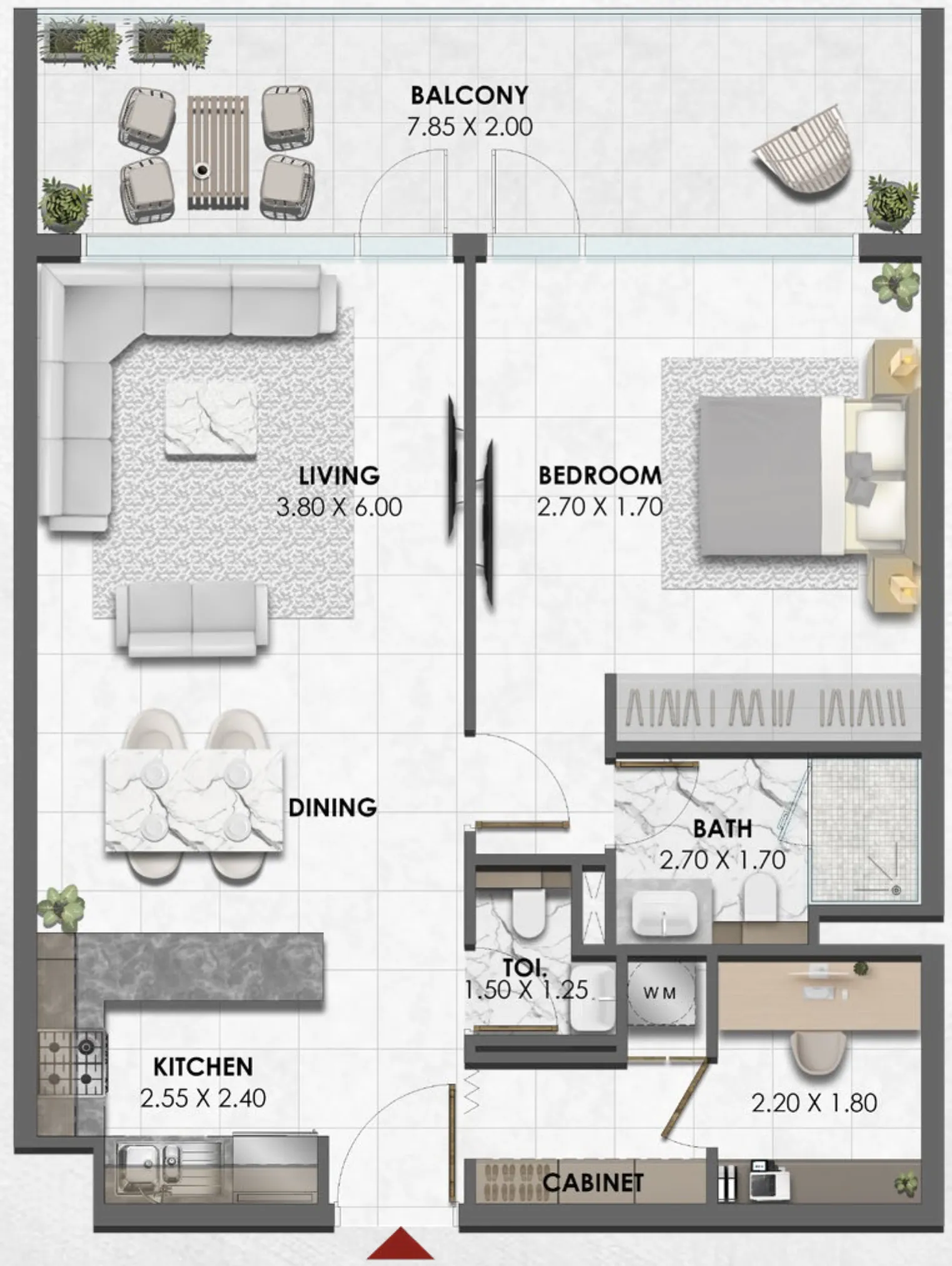 SIDO Development Waref Residences floor plan