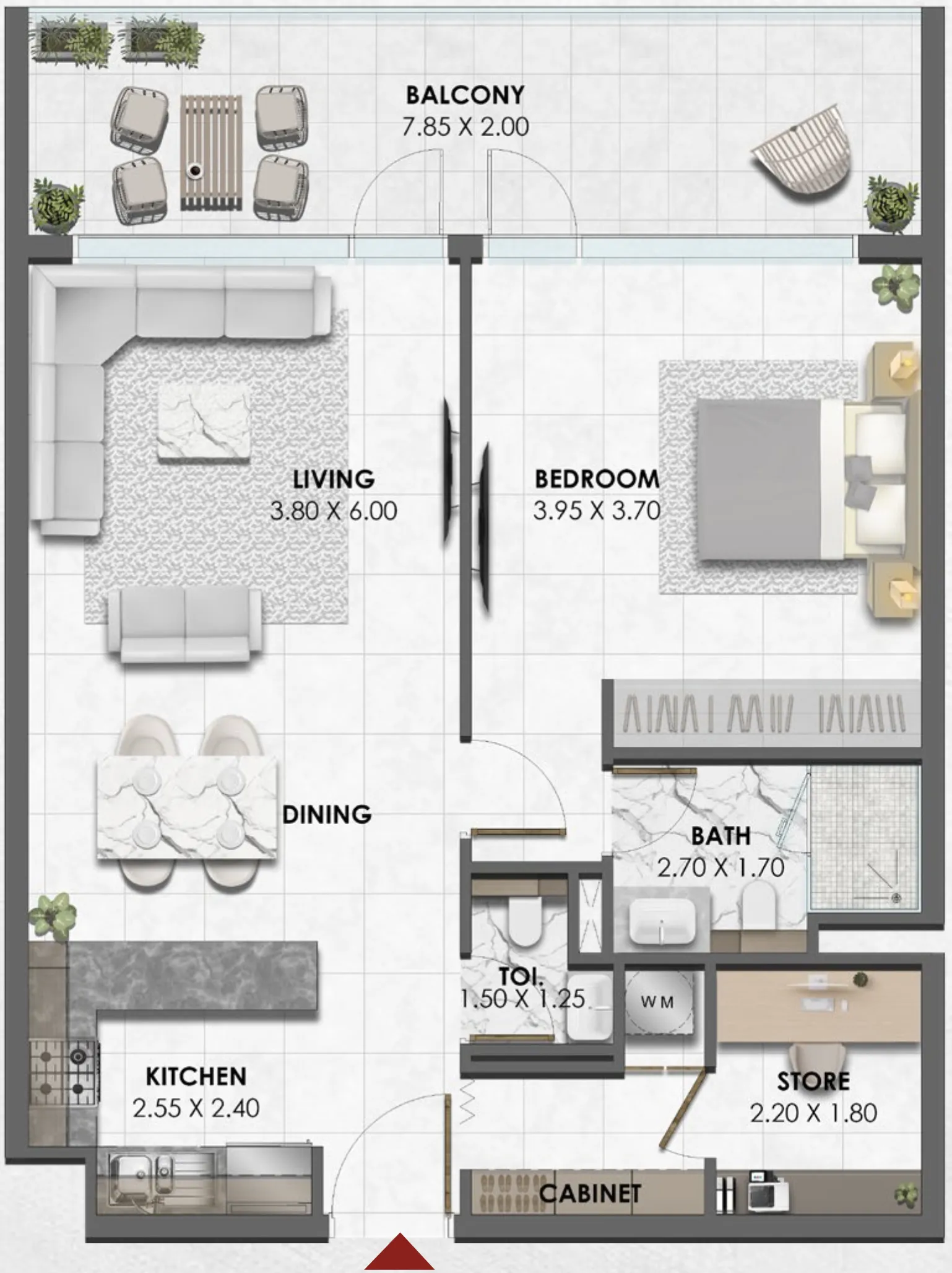 SIDO Development Waref Residences floor plan