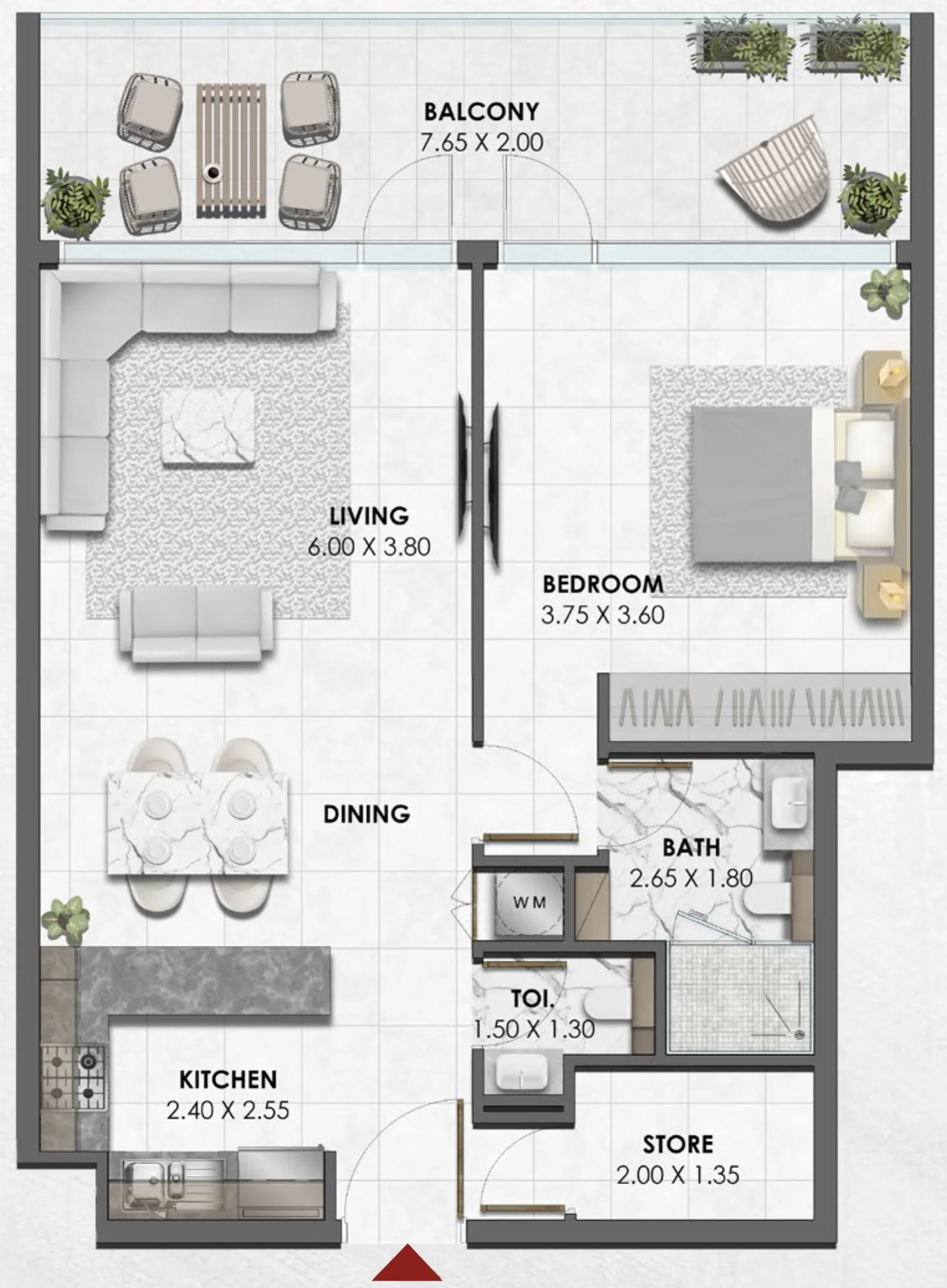 SIDO Development Waref Residences floor plan