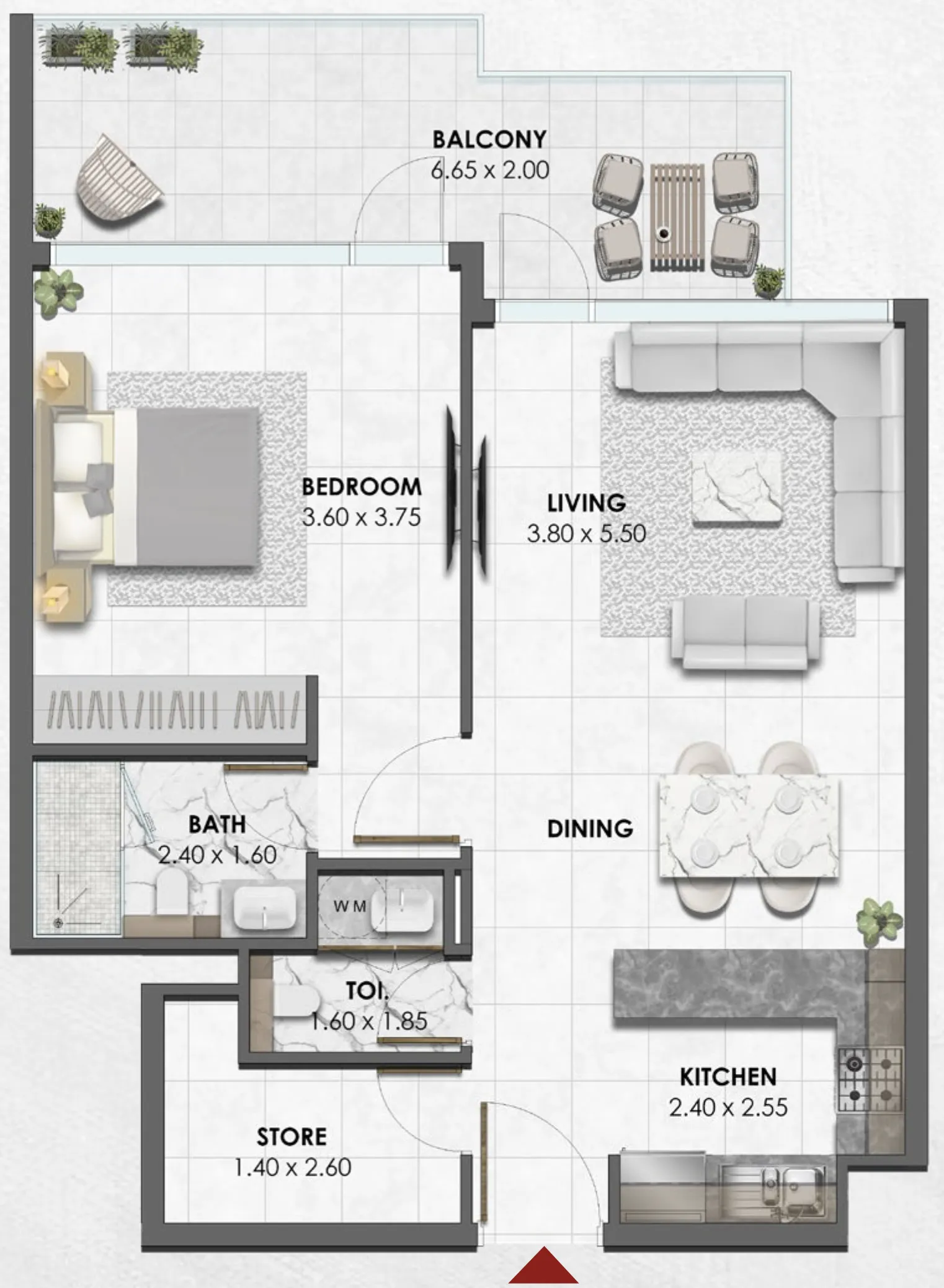 SIDO Development Waref Residences floor plan