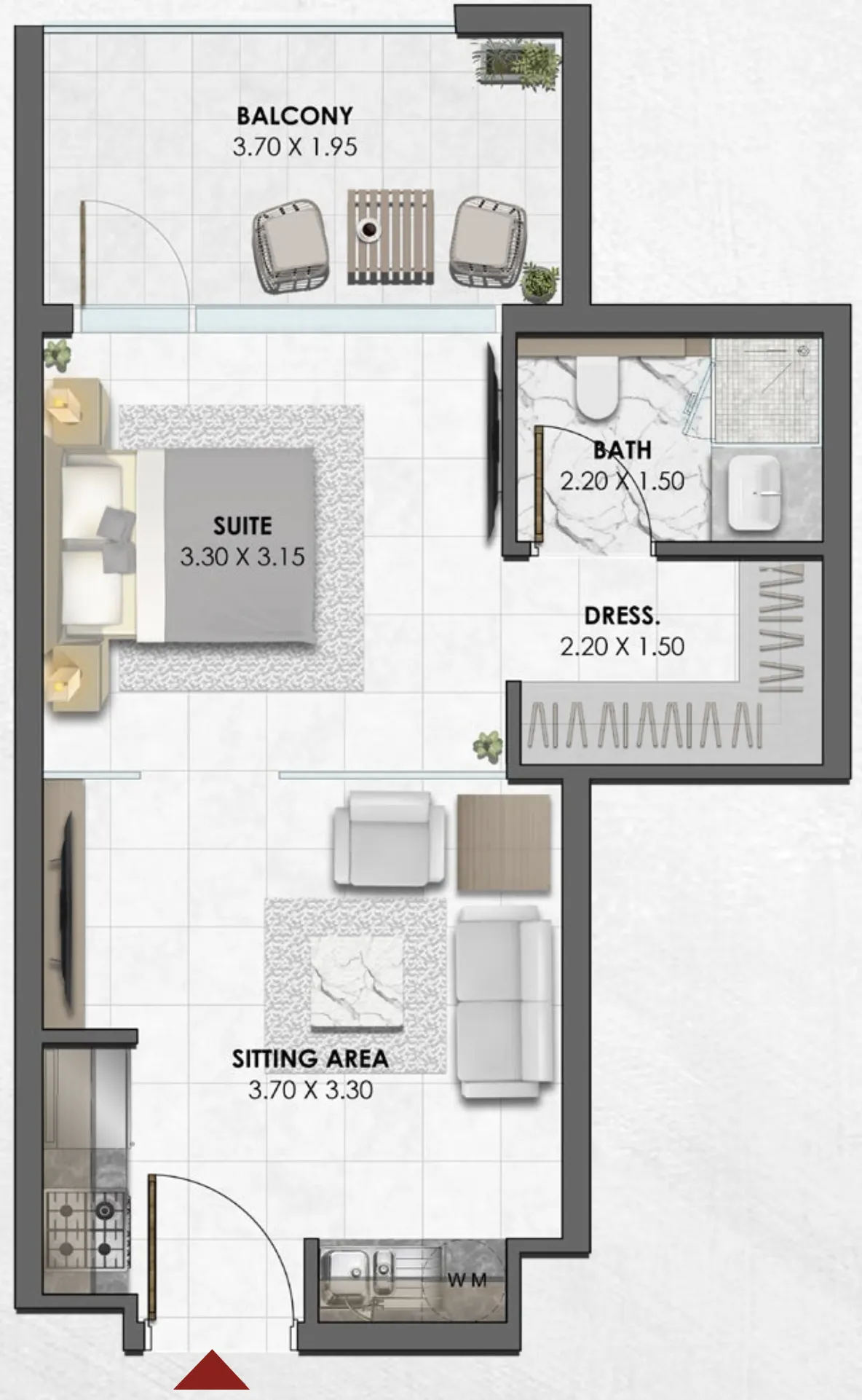 SIDO Development Waref Residences floor plan